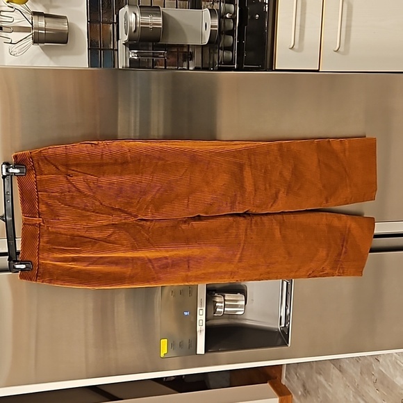 💕DOEN💕 Atherton Pant ~ High Waisted Corduroy Pants Terra Di Siena 6 NWT - Picture 12 of 16